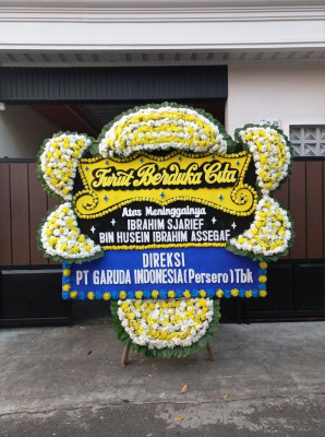 Papan Bunga Duka di Luminda