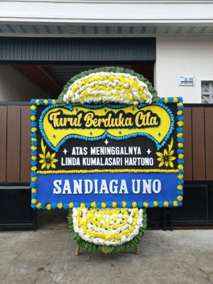 Papan Bunga Duka di Luminda